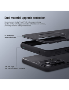 Nillkin Super Frosted PRO Bakskal till Samsung Galaxy A53 5G Blå
