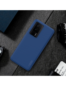 Nillkin Super Frosted PRO Back Cover för Poco F5 Pro 5G Blue