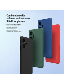 Nillkin Super Frosted PRO Back Cover för Poco F5 5G Svart