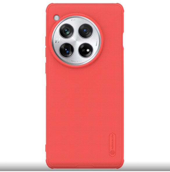 Nillkin Super Frosted PRO Back Cover för OnePlus 12 Red