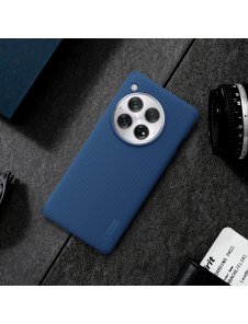 Nillkin Super Frosted PRO Back Cover för OnePlus 12 Blue