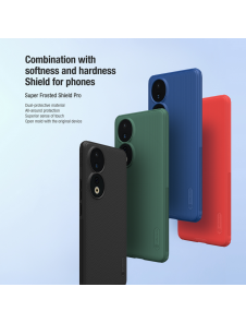 Nillkin Super Frosted PRO Back Cover för Honor 90 Black