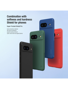 Nillkin Super Frosted PRO Back Cover för Google Pixel 8 Black