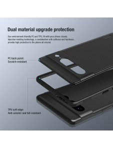 Nillkin Super Frosted PRO Back Cover för Google Pixel 7 Pro Black