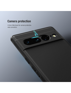 Nillkin Super Frosted PRO Back Cover för Google Pixel 7 Pro Black