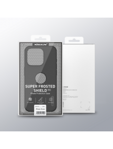 Nillkin Super Frosted PRO Bakskal till Apple iPhone 15 Pro Titanium Grey