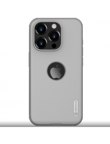 Nillkin Super Frosted PRO Bakskal till Apple iPhone 15 Pro Max Titanium Grey