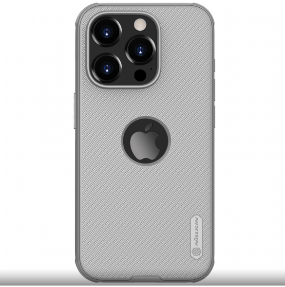Nillkin Super Frosted PRO Bakskal till Apple iPhone 15 Pro Max Titanium Grey