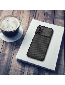 Nillkin CamShield Hard Case för Samsung Galaxy A23 Svart