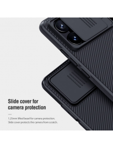 Nillkin CamShield Hard Case för Poco X6 Pro 5G Svart