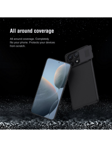 Nillkin CamShield Hard Case för Poco X6 Pro 5G Svart