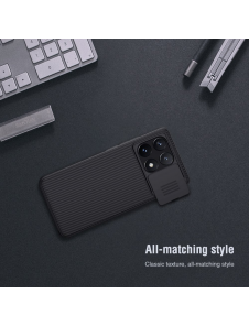 Nillkin CamShield Hard Case för Poco X6 Pro 5G Svart