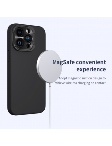 Nillkin LensWing Magnetic Hard Case för Apple iPhone 15 Pro Max Svart