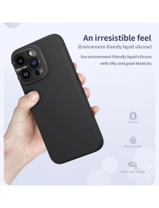 Nillkin LensWing Magnetic Hard Case för Apple iPhone 15 Pro Max Svart