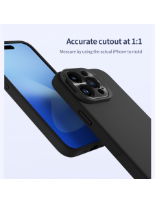 Nillkin LensWing Magnetic Hard Case för Apple iPhone 15 Pro Max Svart