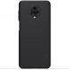 Nillkin Super Frosted Back Cover för Xiaomi Redmi Note 9 Pro/9S/9 Pro Max Svart