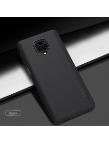 Nillkin Super Frosted Back Cover för Xiaomi Redmi Note 9 Pro/9S/9 Pro Max Svart