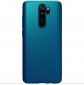 Nillkin Super Frosted Back Cover för Xiaomi Redmi Note 8 Pro Peacock Blue