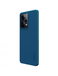 Nillkin Super Frosted Back Cover för Xiaomi Redmi Note 12 Pro 5G/Poco X5 Pro 5G Peacock Blue