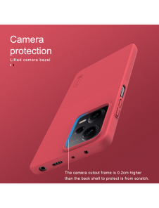 Nillkin Super Frosted Back Cover för Xiaomi Redmi Note 12 Pro 5G/Poco X5 Pro 5G Peacock Blue