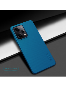 Nillkin Super Frosted Back Cover för Xiaomi Redmi Note 12 Pro 5G/Poco X5 Pro 5G Peacock Blue