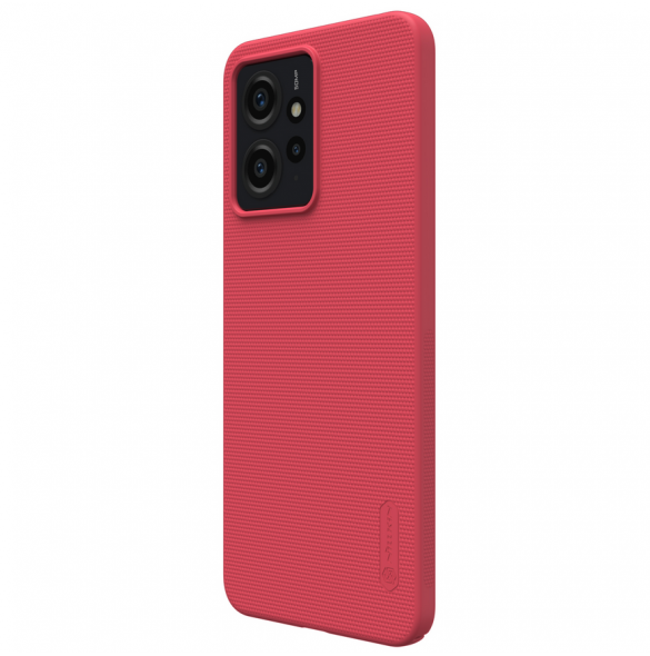 Nillkin Super Frosted Back Cover för Xiaomi Redmi Note 12 4G Bright Red