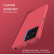 Nillkin Super Frosted Back Cover för Xiaomi Redmi Note 12 4G Bright Red