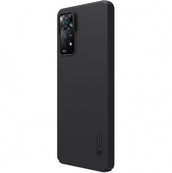 Nillkin Super Frosted Back Cover för Xiaomi Redmi Note 11 Pro/11 Pro 5G Svart