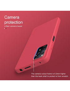 Nillkin Super Frosted Back Cover för Xiaomi Redmi Note 11 Pro/11 Pro 5G Svart