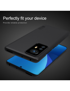 Nillkin Super Frosted Back Cover för Xiaomi 12/12X/12S Black