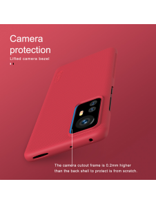 Nillkin Super Frosted Back Cover för Xiaomi 12/12X/12S Black