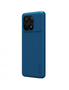Nillkin Super Frosted Back Cover för Poco X6 Pro 5G Peacock Blue