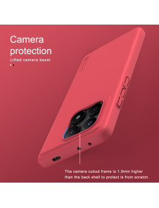Nillkin Super Frosted Back Cover för Poco X6 Pro 5G Bright Red