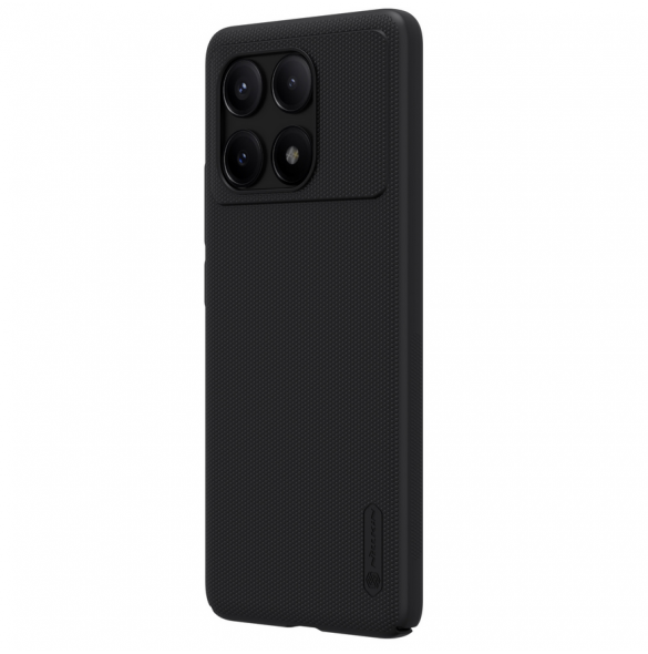 Nillkin Super Frosted Back Cover för Poco X6 Pro 5G Svart