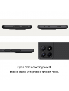 Nillkin Super Frosted Back Cover för Poco X6 Pro 5G Svart