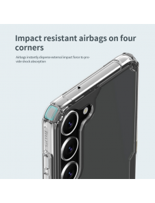 Nillkin Nature TPU PRO skal till Samsung Galaxy S23+ Transparent