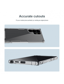 Nillkin Nature TPU PRO skal till Samsung Galaxy S23 Ultra Transparent