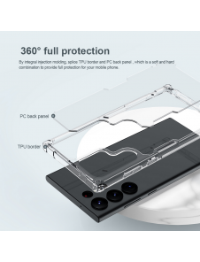 Nillkin Nature TPU PRO skal till Samsung Galaxy S23 Ultra Transparent
