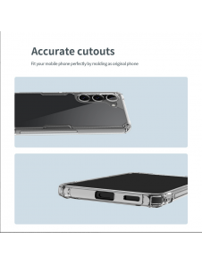 Nillkin Nature TPU PRO skal till Samsung Galaxy S23 Transparent