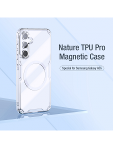 Nillkin Nature TPU PRO Skal till Samsung Galaxy A55 5G Transparent