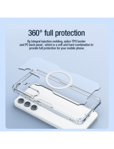 Nillkin Nature TPU PRO Skal till Samsung Galaxy A55 5G Transparent