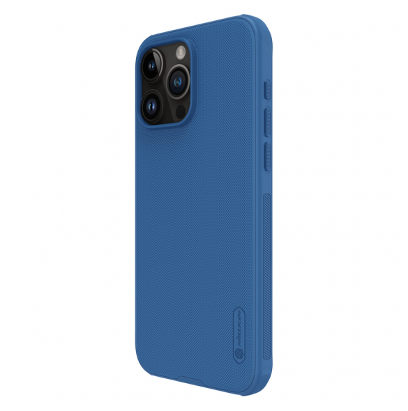 Nillkin Super Frosted PRO magnetiskt bakskal till Apple iPhone 15 Pro Max Blå