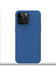 Nillkin Super Frosted PRO magnetiskt bakskal till Apple iPhone 15 Pro Max Blå
