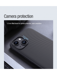 Nillkin Super Frosted PRO magnetiskt bakskal till Apple iPhone 15 Plus Blå