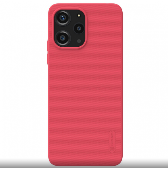 Nillkin Super Frosted Back Cover för Xiaomi Redmi 12 4G/5G Bright Red