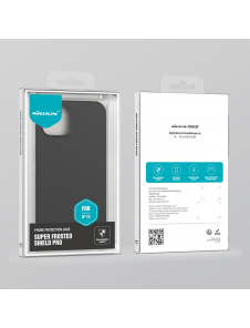 Nillkin Super Frosted PRO bakskal till Apple iPhone 15 Röd (utan logotyp)