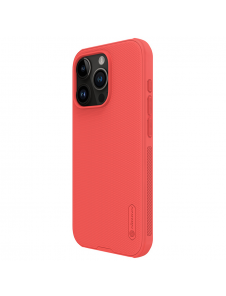 Nillkin Super Frosted PRO bakskal till Apple iPhone 15 Pro Röd (utan logotyp)
