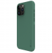 Nillkin Super Frosted PRO bakskal till Apple iPhone 15 Pro Max Deep Green (utan logotyp)