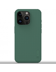 Nillkin Super Frosted PRO bakskal till Apple iPhone 15 Pro Deep Green (utan logotyp)