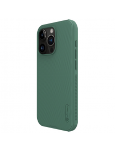 Nillkin Super Frosted PRO bakskal till Apple iPhone 15 Pro Deep Green (utan logotyp)
